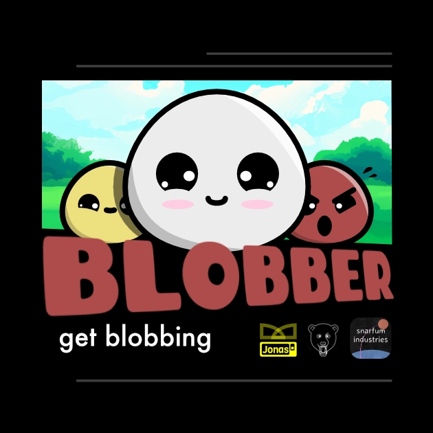 Cover art for Blobber itch.io video game